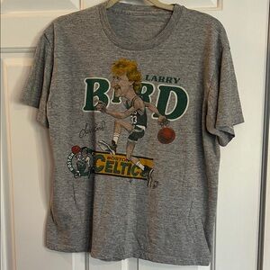 Larry Bird Boston Celtics Graphic T-Shirt